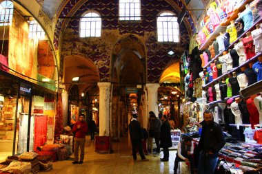Grand Bazaar tarihteki en eski alışveriş yeri.