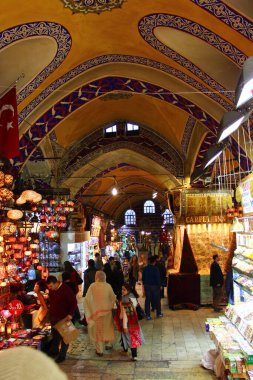Grand Bazaar tarihteki en eski alışveriş yeri.