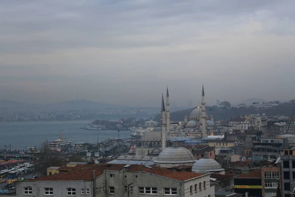 Istanbul Halic Shot Top View — Stock fotografie