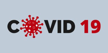 Covid19. Roman Coronavirus Covid 19 NCoV - Vektör
