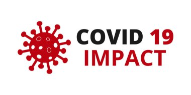 Covid 19 Darbe. Roman Coronavirus Covid 19 NCoV - Vektör