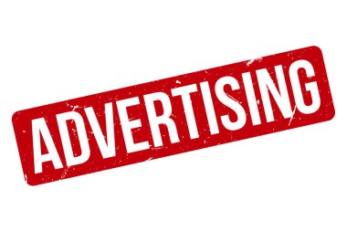 Reklam Kauçuk Grunge Mühür Vektör İllüstrasyonu - Vektör