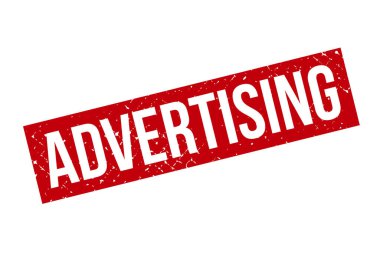 Grunge Lastik Damga Reklamcısı- Vektör