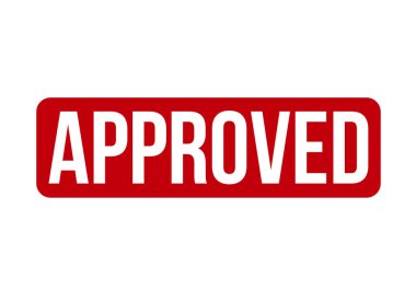 Onaylanmış Lastik Damga. Onaylanmış Lastik Mühür Mühürleme Vektör İlülasyonu - Vektör