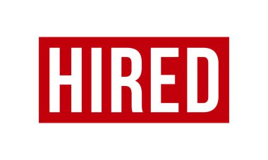 Kiralık Lastik Damga. Kırmızı Kiralık Kauçuk Grunge Mühür Vektör İllüstrasyonu