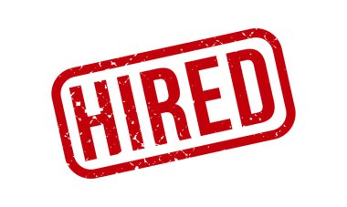 Kiralık Lastik Damga. Kırmızı Kiralık Kauçuk Grunge Mühür Vektör İllüstrasyonu