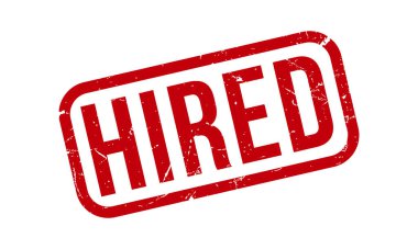 Kiralık Lastik Damga. Kırmızı Kiralık Kauçuk Grunge Mühür Vektör İllüstrasyonu