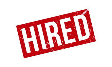 Kiralık Lastik Damga. Kırmızı Kiralık Kauçuk Grunge Mühür Vektör İllüstrasyonu