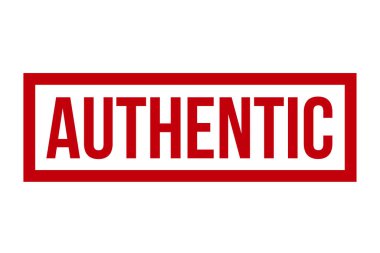 Otantik Kauçuk Mühür Vektör İllüstrasyonu