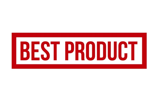 红色最佳产品橡皮图章向量 — 图库矢量图片