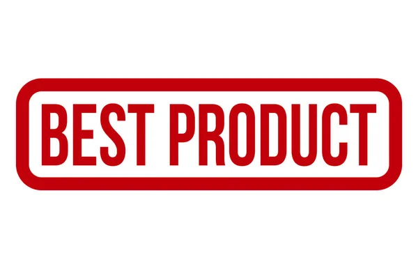 红色最佳产品橡皮图章向量 — 图库矢量图片