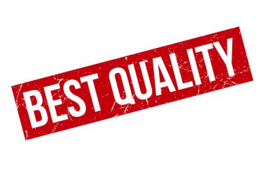 Beyaz Arkaplanda En İyi Kaliteli Grunge Kauçuk Damgası, Vektör İllüstrasyonu