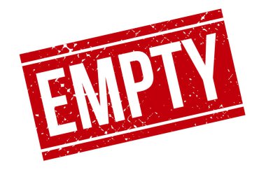 Boş Lastik Damgası. Boş Kauçuk Grunge Mühür Vektörü