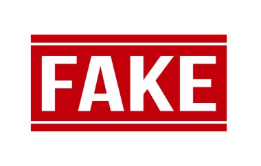 Sahte Lastik Damga. Sahte Lastik Damga Mühür Vektörü