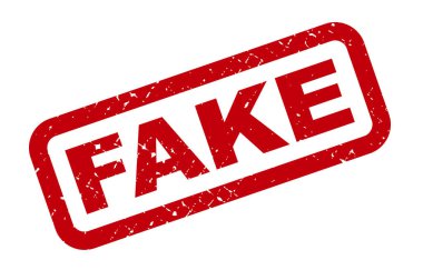 Beyaz Arkaplanda Sahte Grunge Rubber Damgası, Vektör Resimleri