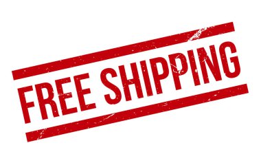 Bedava Nakliye Kauçuk Damgası. Bedava Nakliye Kauçuk Grunge Mühür Vektörü