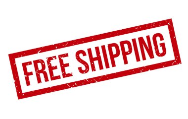 Bedava Nakliye Kauçuk Damgası. Bedava Nakliye Kauçuk Grunge Mühür Vektörü