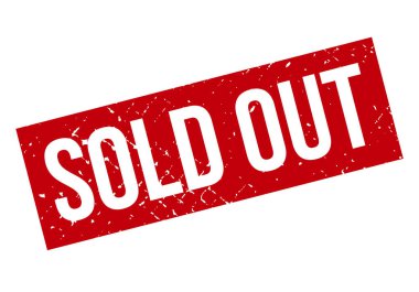 Satıldı Grunge Lastik Damgası - Vektör