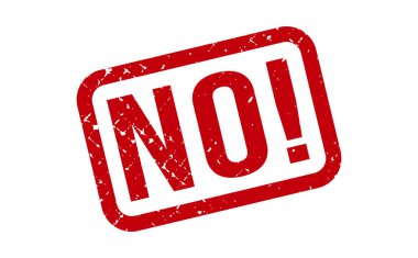 Lastik damga yok. Grunge Mühür Mühür Vektörü İllüstrasyonu Yok - Vektör