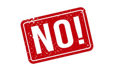 Lastik damga yok. Grunge Mühür Mühür Vektörü İllüstrasyonu Yok - Vektör