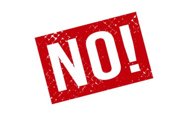 Lastik damga yok. Grunge Mühür Mühür Vektörü İllüstrasyonu Yok - Vektör