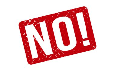 Lastik damga yok. Grunge Mühür Mühür Vektörü İllüstrasyonu Yok - Vektör