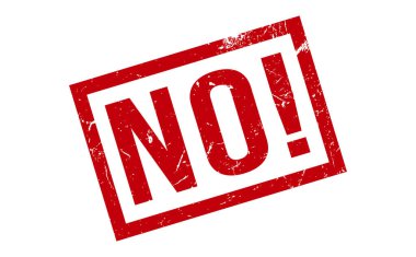 Lastik damga yok. Grunge Mühür Mühür Vektörü İllüstrasyonu Yok - Vektör