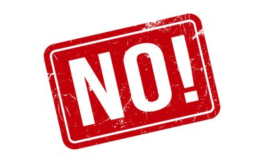 Lastik damga yok. Grunge Mühür Mühür Vektörü İllüstrasyonu Yok - Vektör