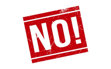 Lastik damga yok. Grunge Mühür Mühür Vektörü İllüstrasyonu Yok - Vektör