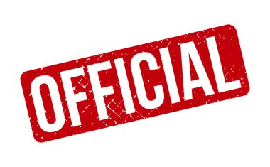 Resmi Rubber Stamp. Resmi Rubber Grunge Mühür Vektör İllüstrasyonu - Vektör