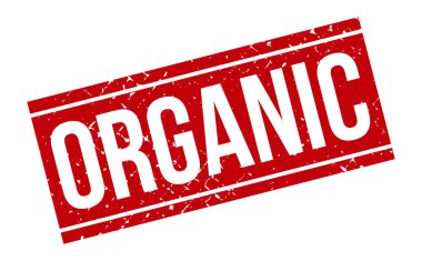 Organik Lastik Damga. Organik Rubber Grunge Mühür Vektör İllüstrasyonu - Vektör