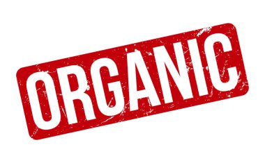 Organik Lastik Damga. Organik Rubber Grunge Mühür Vektör İllüstrasyonu - Vektör