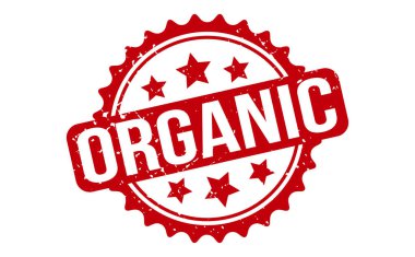 Organik Lastik Damga. Organik Rubber Grunge Mühür Vektör İllüstrasyonu - Vektör