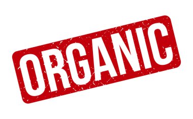 Organik Lastik Damga. Organik Rubber Grunge Mühür Vektör İllüstrasyonu - Vektör