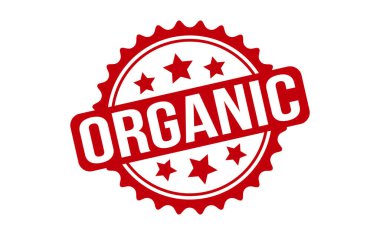 Organik Lastik Damga. Organik Rubber Grunge Mühür Vektör İllüstrasyonu - Vektör