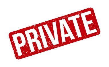 Özel Lastik Damga. Kırmızı Özel Lastik Grunge Mühür Vektör İllüstrasyonu - Vektör