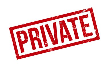 Özel Lastik Damga. Kırmızı Özel Lastik Grunge Mühür Vektör İllüstrasyonu - Vektör