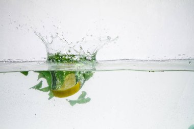 Nane yaprağı ve narenciye.