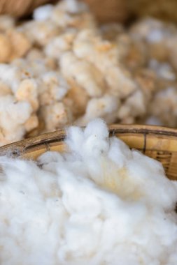 Değil boyalı ipek. 