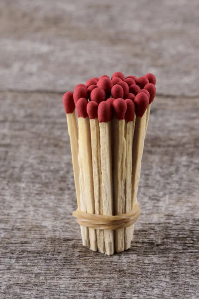 Matchsticks  with filter effect retro vintage style — Stock Photo, Image