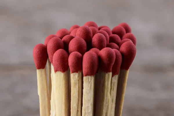 Matchsticks  with filter effect retro vintage style — Stock Photo, Image