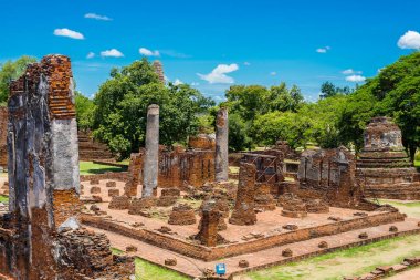 Wat Phrasisanpetch (Phra Si Sanphet) Antik Pagoda. Ayutthay