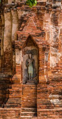 Buda, Wat Maha ki Ayutthaya güzel bir antik sitedeki bir