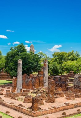 Wat Phrasisanpetch (Phra Si Sanphet) Antik Pagoda. Ayutthay