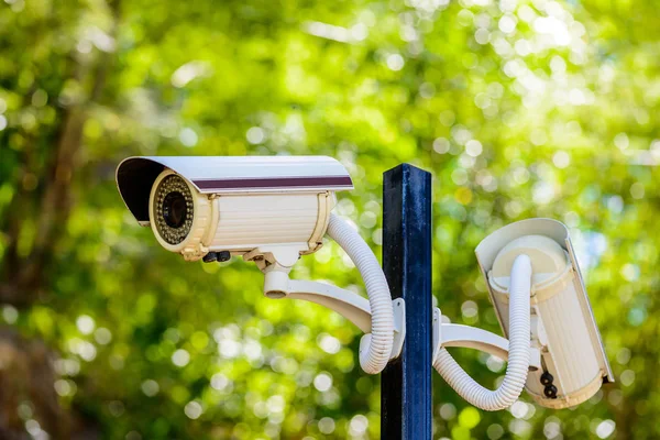 Due telecamere cctv — Foto Stock