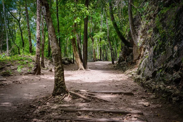 Natural path at the Hellfire Pass Trail — Stock Photo, Image