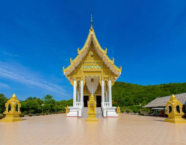 Chrám Wat Thipsukhontharam, Kanchanaburi province, Thajsko — Stock fotografie