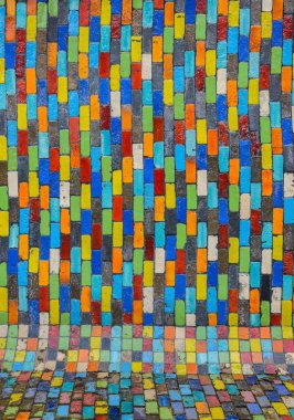 Çok renkli Modern arka plan seramik desen