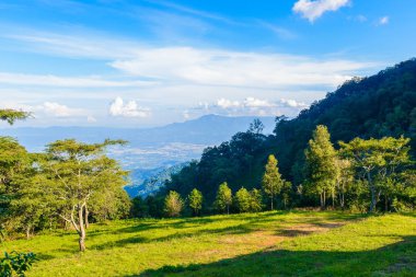Angkhang Mountain Sui Thang bakış açısından görüntüleme