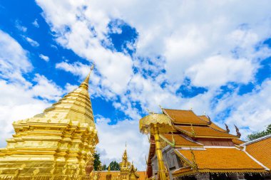 Wat Phra bu DOI Suthep 1385 kurulan tapınak büyük bir l.
